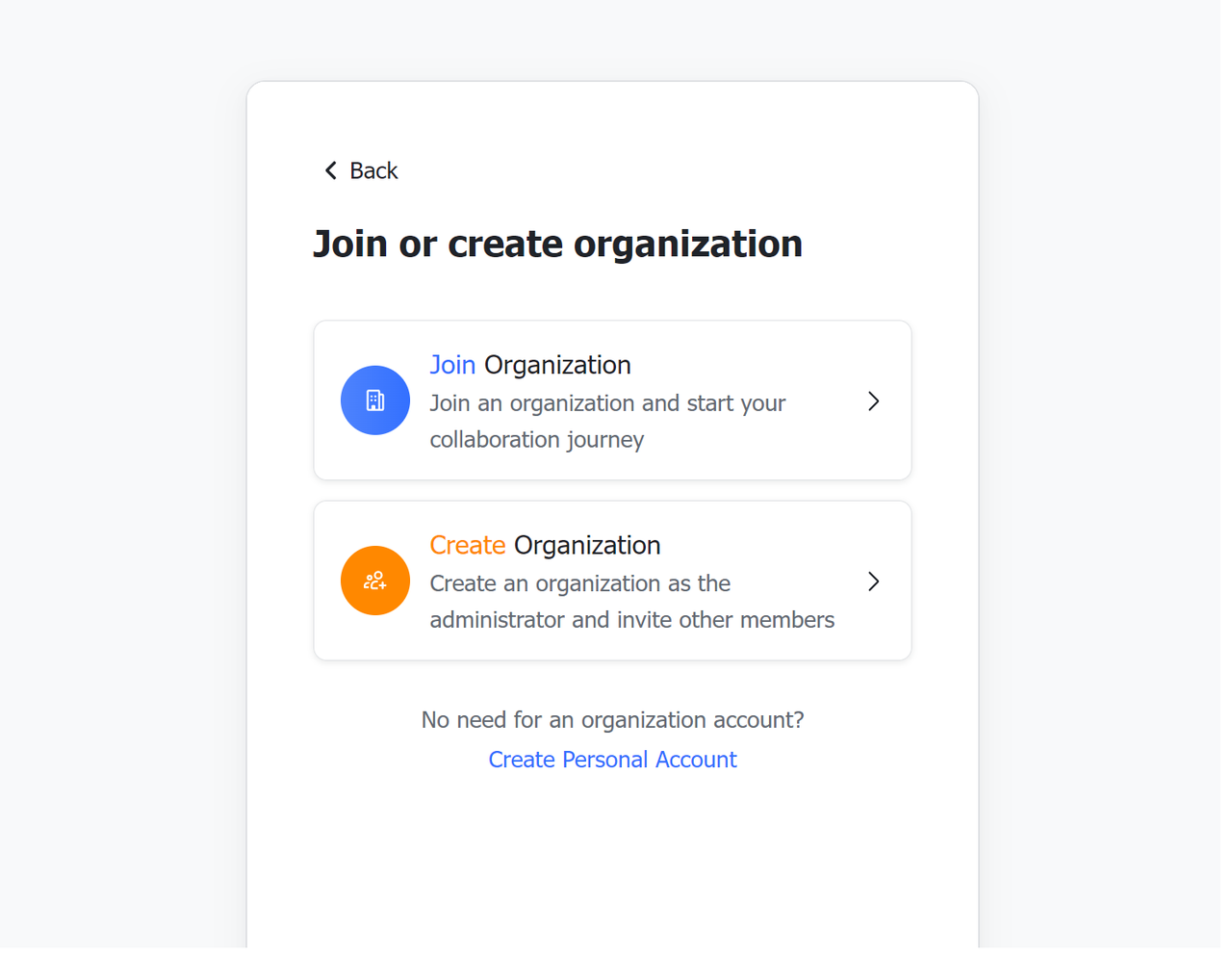 Tạo tổ chức trên Lark